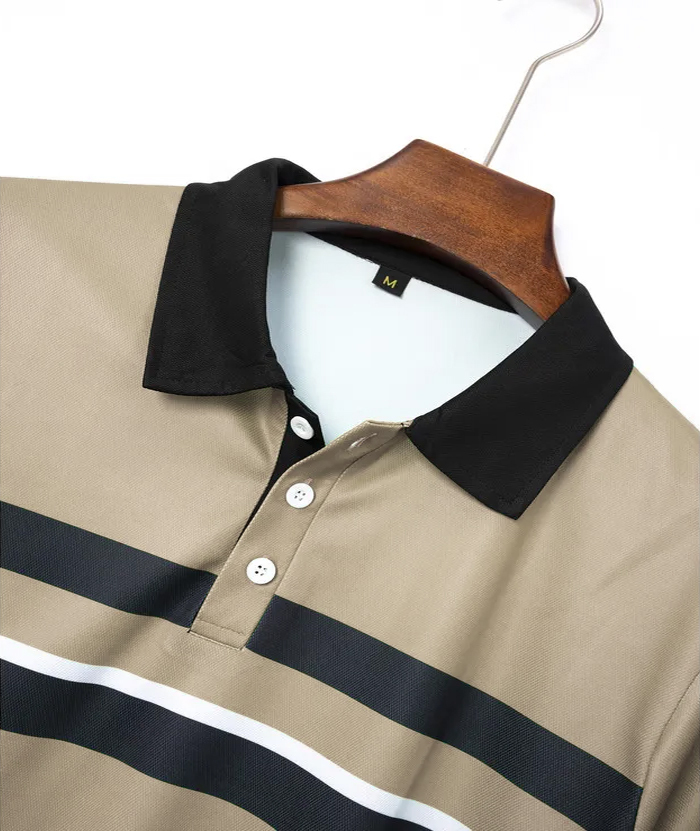 ZITY Men's Summer Stand Collar Slim Fit Lapel polo shirt-ZPK010466 | Zitysports