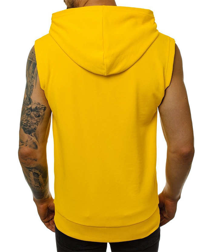 ZITY Men's Fitness Sports Sleeveless hoodie-DUMMG05211|Zitysports