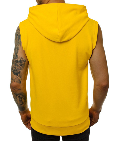 ZITY Men's Fitness Sports Sleeveless hoodie-DUMMG05211|Zitysports