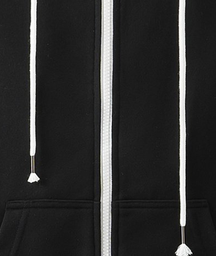 ZITY Men's Plus Size Zip-Up Sleeveless Hooide-DUMMG05207|Zitysports