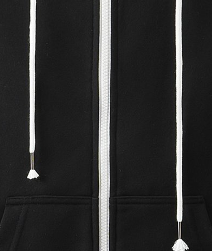 ZITY Men's Plus Size Zip-Up Sleeveless Hooide-DUMMG05207|Zitysports