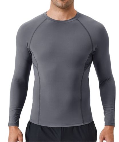 ZITY Men's Sports Fitness Athletic Compression Dri Fit T-Shirt-DUMLS05944