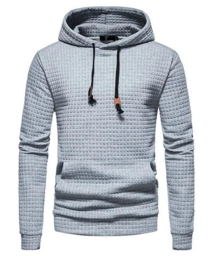 ZITY Men's Adjustable Drawstring Pullover Hoodie-ZPK007590