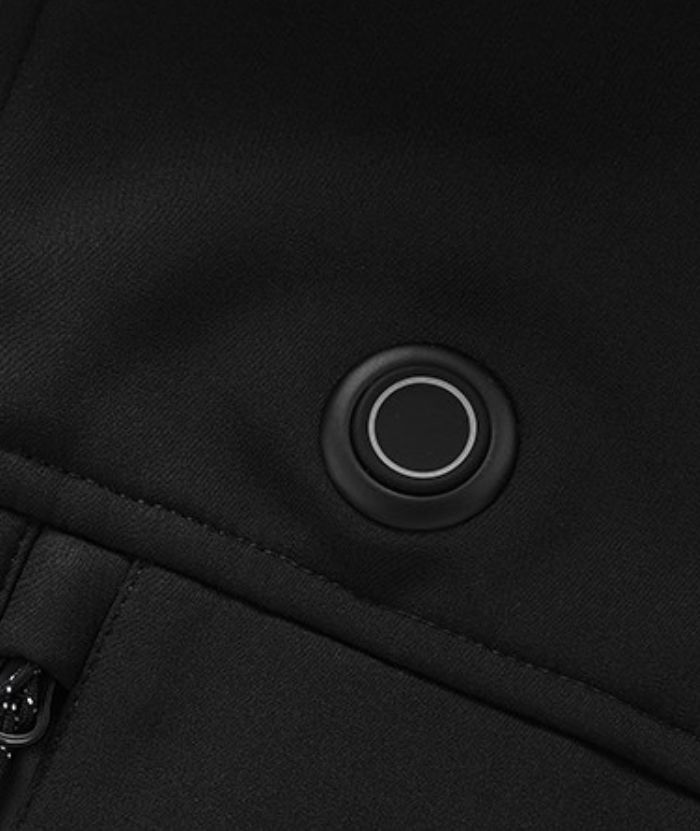 Men's Casual Solid Color Heated Vest-2380