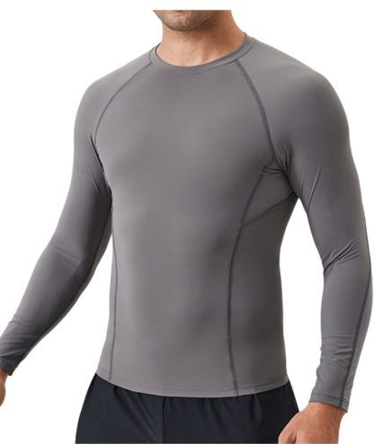 ZITY Men's Sports Fitness Athletic Compression Dri Fit T-Shirt-DUMLS05944