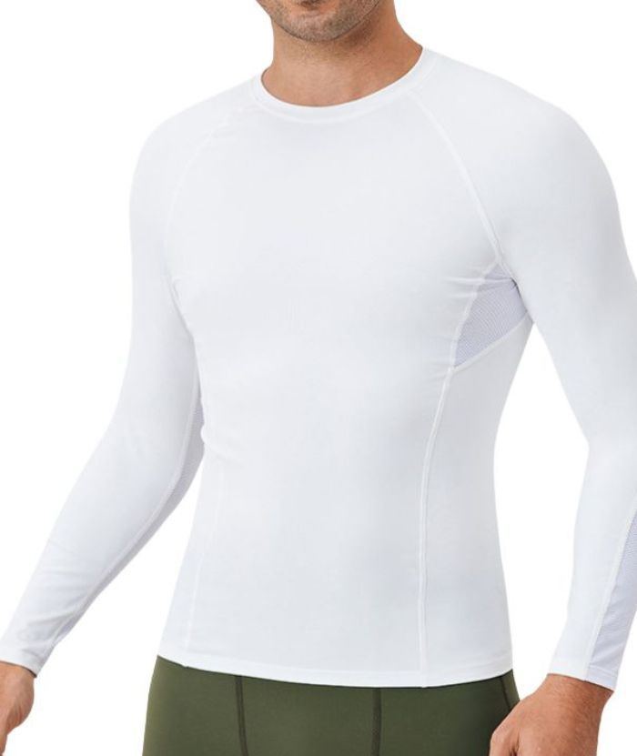 ZITY Men's Sports Fitness Athletic Compression Dri Fit T-Shirt-DUMLS05944