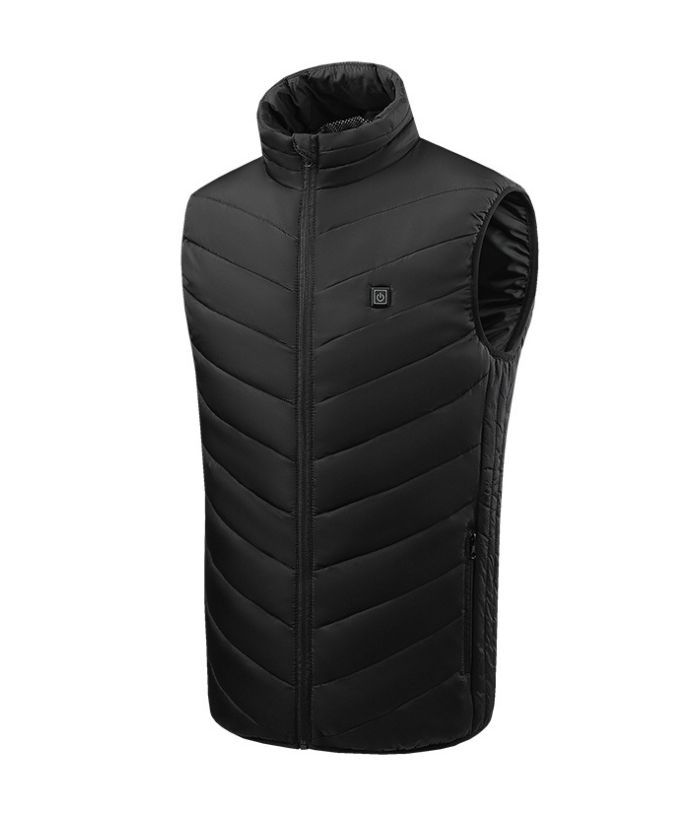 Men's Full Zipper Winter Heated Vest-M12