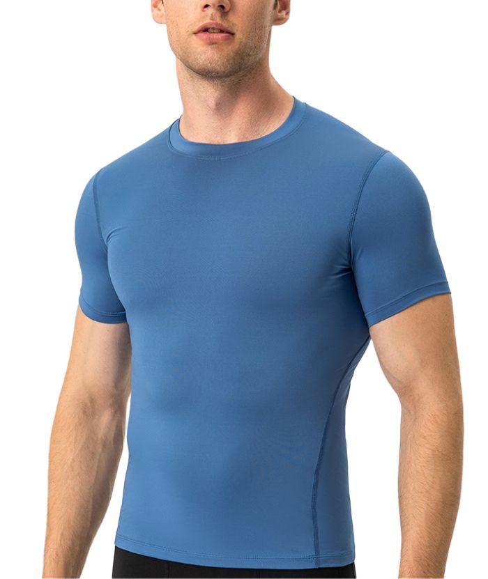 ZITY Men's Dri Fit Sports Compression T-Shirt-DUMTS05962