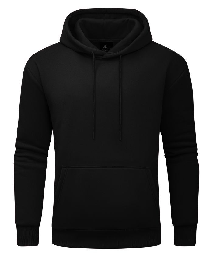 Men's Long Sleeve Solid Color Regular Fit Hoodie | Zitysports