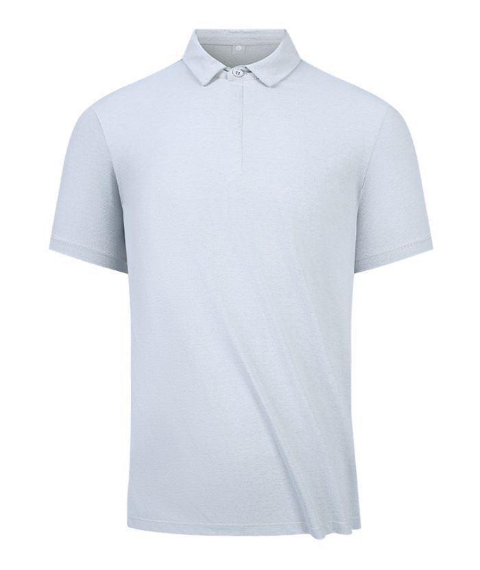 ZITY Men's Button Up Workout Dry Fit Polo Shirt-8313