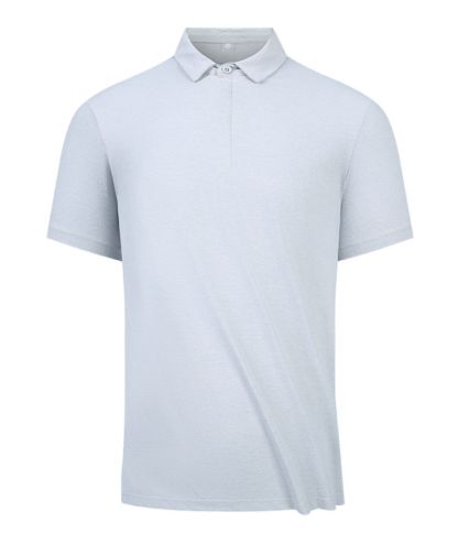 ZITY Men's Button Up Workout Dry Fit Polo Shirt-8313