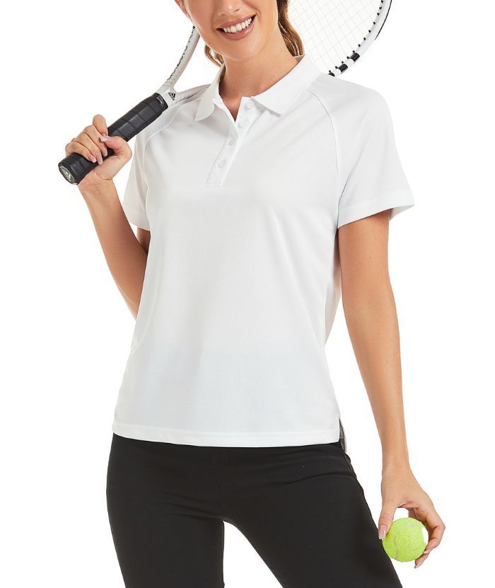 ZITY Women's Casual Slim Fit Sports Polo Shirt-CUWPO01363