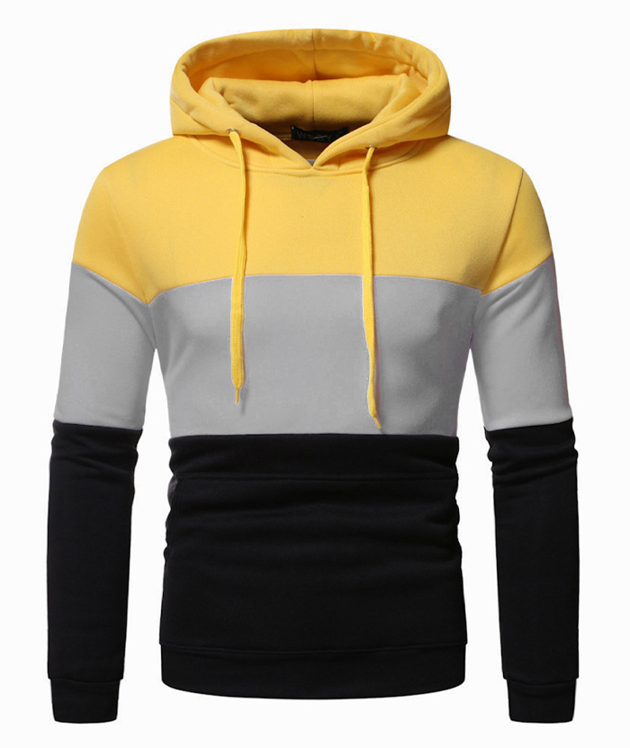 ZITY Men's Pullover Long Sleeve Casual Fleece Hoodie-DUMFH04904|Zitysports