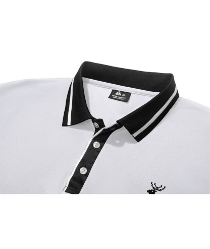 ZITY Men's Oversized Polo Shirt Moisture Wicking Short Sleeve for Summer-ZPK010424 | Zitysports