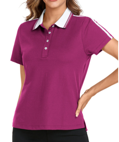 ZITY Women's Plus Size Polo Short Sleeve Quick Dry Sport Shirt-ZPK007786 | Zitysports