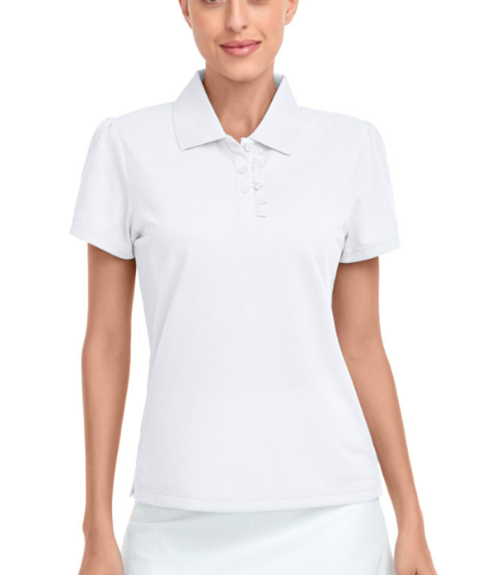 ZITY Women's Polyester Golf Polo Wrinkle Free Quick Dry Shirt | Zitysports