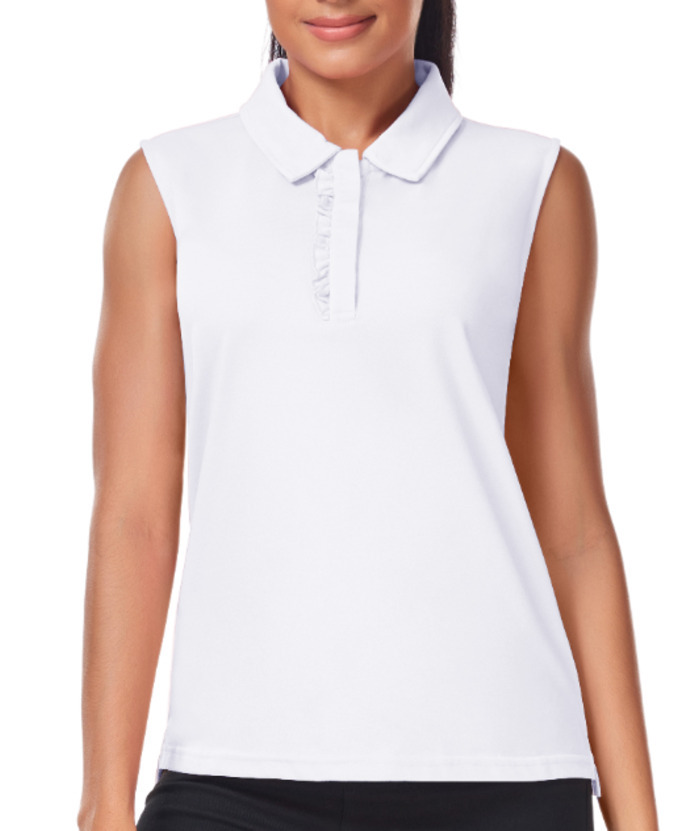 ZITY Women's Sleeveless UPF 50+ Sun Protection Golf Shirt-ZPK008259 | Zitysports