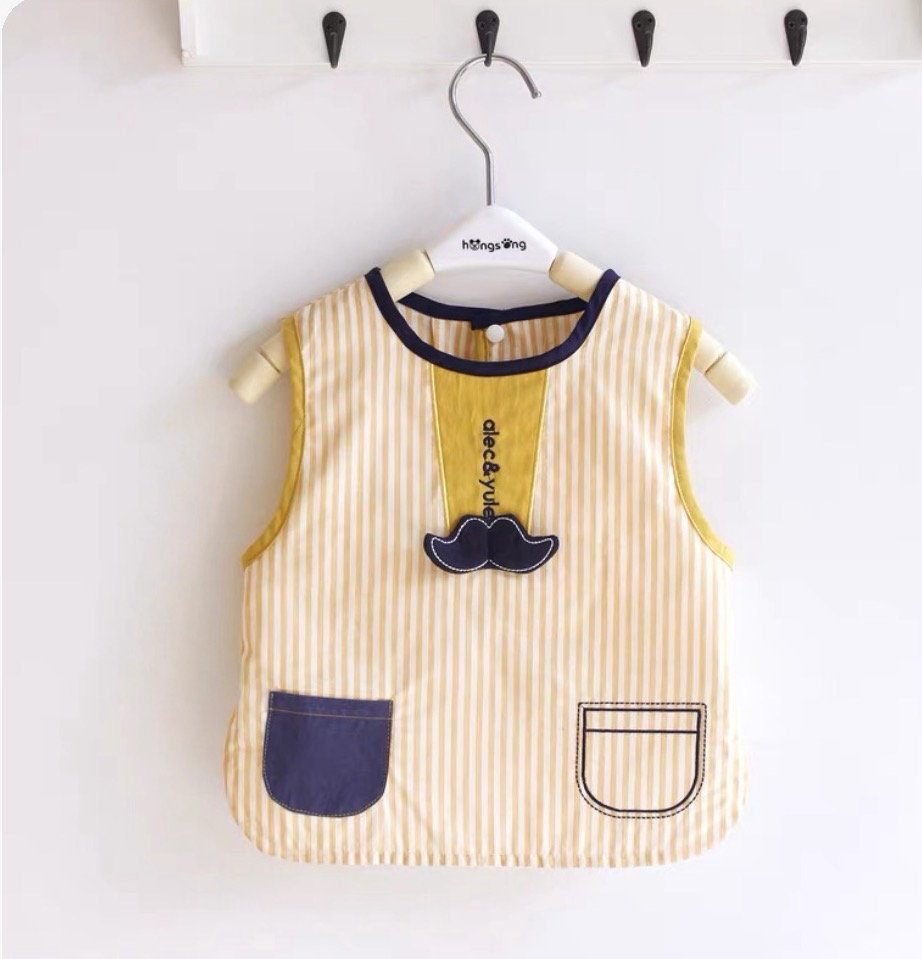 G Children’s and Infants’ Cloth Bibs Baby Feeding Bib Soft Protective Vest for Toddlers