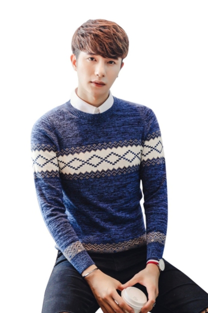 SECOOD Men’s Sweaters Knitted Thermal Warm Pullover Jumper Knitwear Winter