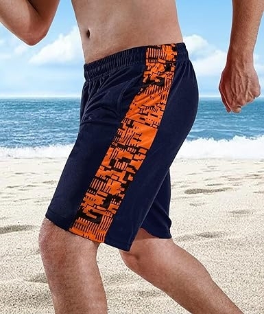 Men’s Sports Casual Swimming Trunks Bathing Trunks Quick-Dry | SECOOD