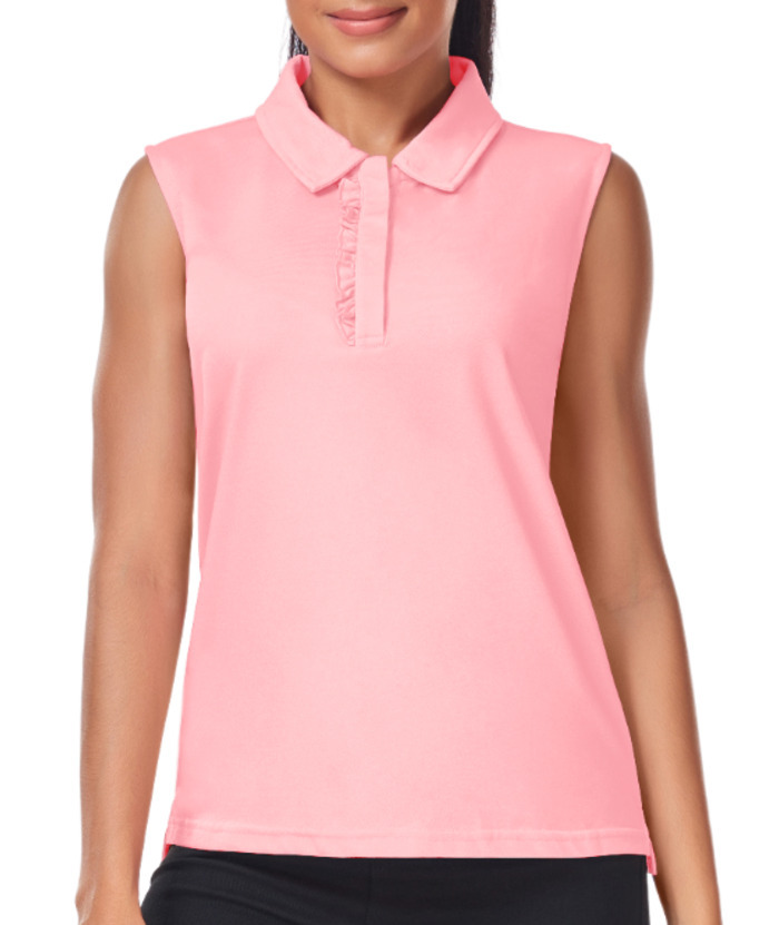 ZITY Women's Sleeveless UPF 50+ Sun Protection Golf Shirt-ZPK008259 | Zitysports