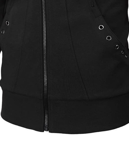 Men's Lightweight Long Sleeve Solid Color Full Zip Up Hoodie-DUMFH05025|Zitysports