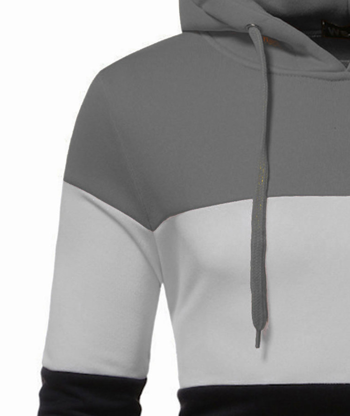 ZITY Men's Pullover Long Sleeve Casual Fleece Hoodie-DUMFH04904|Zitysports