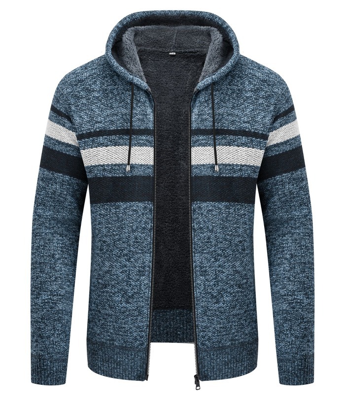 Wholesale Men's Full Zipper Fleece Hoodie | Zitysports