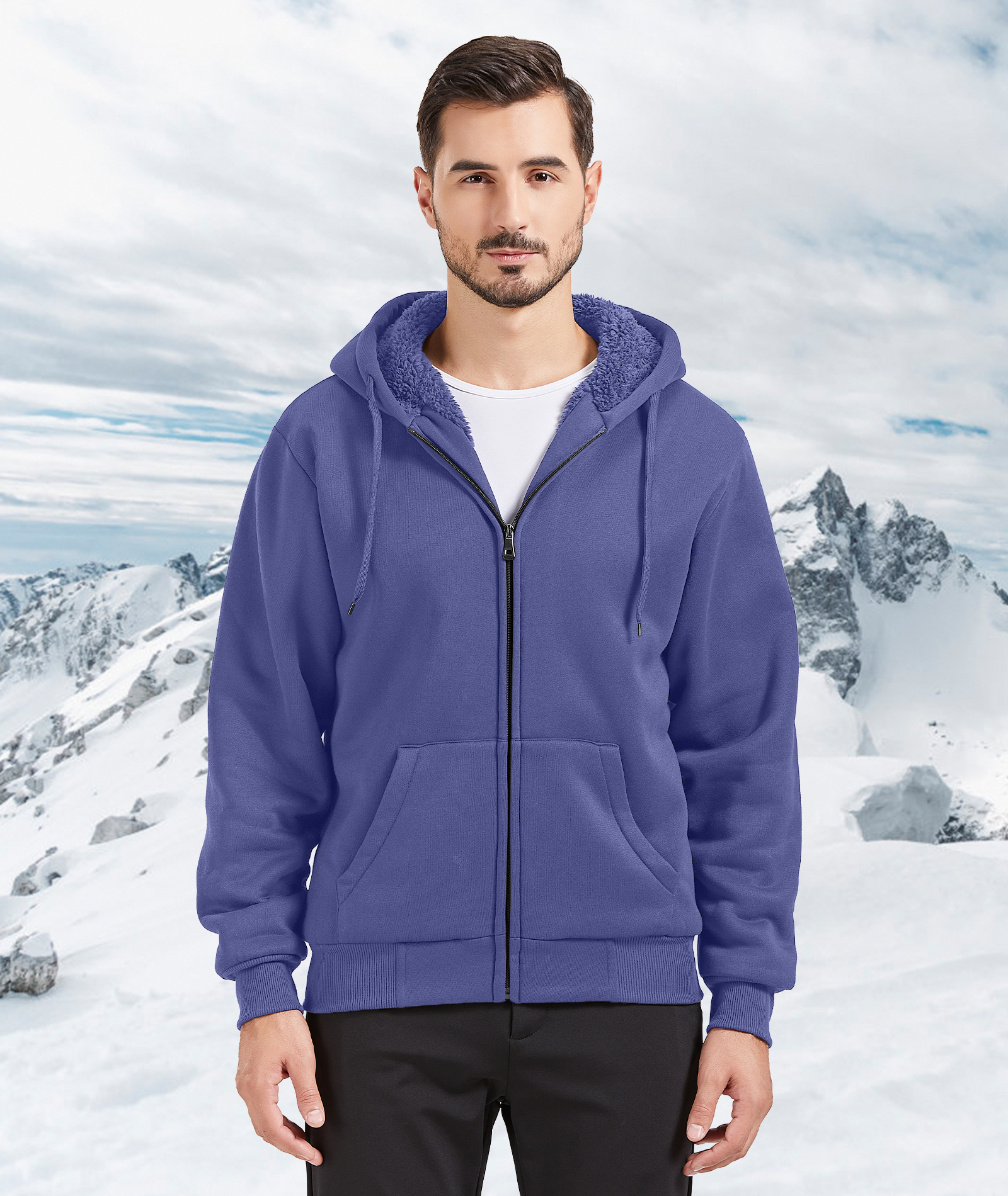 purple hoodie jacket