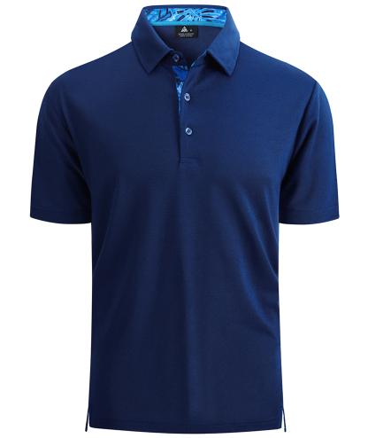 ZITY Men's Button Up Dri Fit Polo Shirt-CFMPO00053