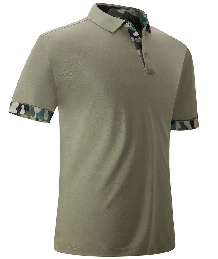 ZITY Men's Short Sleeve 3 Button Regular Fit Golf Polo Shirt-ZPK008220 | Zitysports