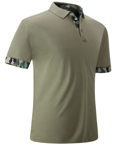 ZITY Men's Short Sleeve 3 Button Regular Fit Golf Polo Shirt-ZPK008220 | Zitysports