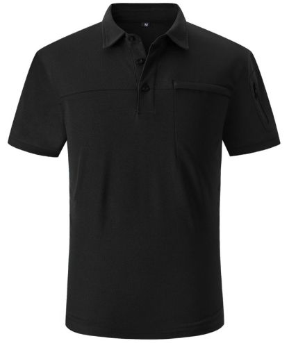 ZITY Men's Slim Fit Side Pocket Polo Shirt-APOH700020