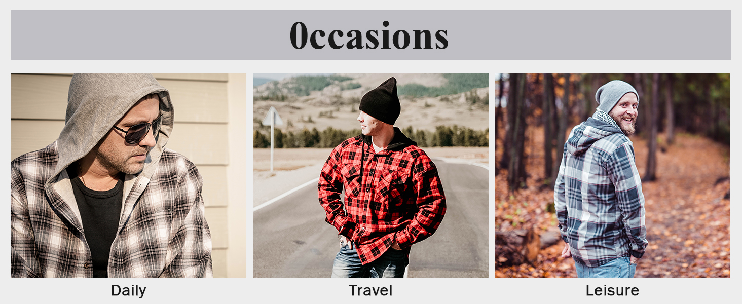 plaid shirts occasions 