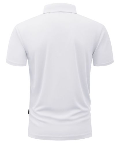 ZITY Men's Button Up Slim Fit Polo Shirt-CUMPO05188