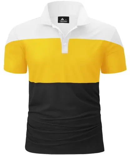 ZITY Men's Slim Fit Crash Color Polo Shirt-ZPK001215