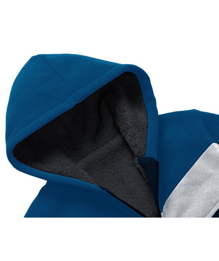 ZITY Boy's Collar Fleece Zip Up Hoodie-ZPK005858 | Zitysports