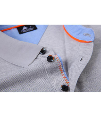 ZITY Men's Casual Solid Color Dri Fit Golf Polo Shirt-CUMPO01623