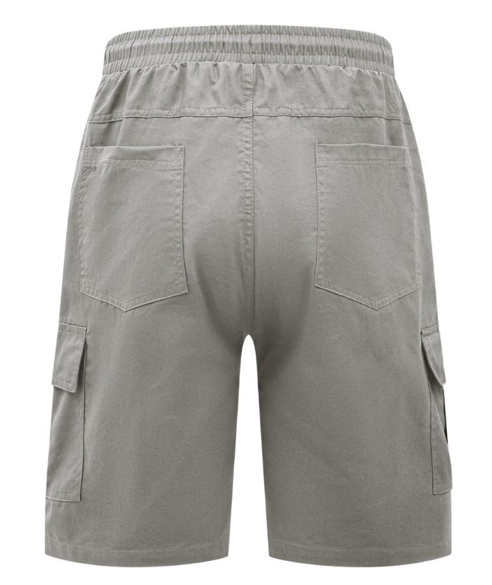 ZITY Men's Loose Fit Men's Drawstring Cargo Shorts-CEMGS05458