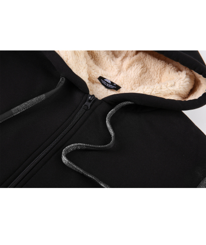 ZITY Women's Full Zipper Regular Fit Fleece Hoodie-CFWWY00020