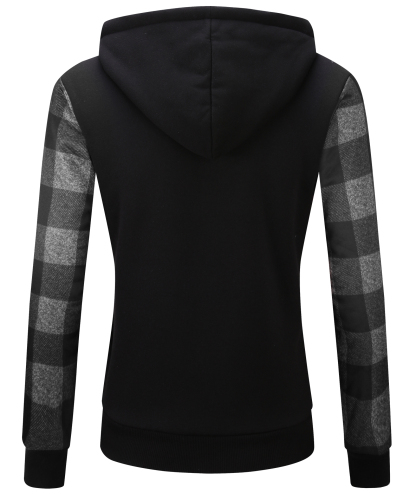 ZITY Women's Full Zipper Regular Fit Fleece Hoodie-CFWWY00020