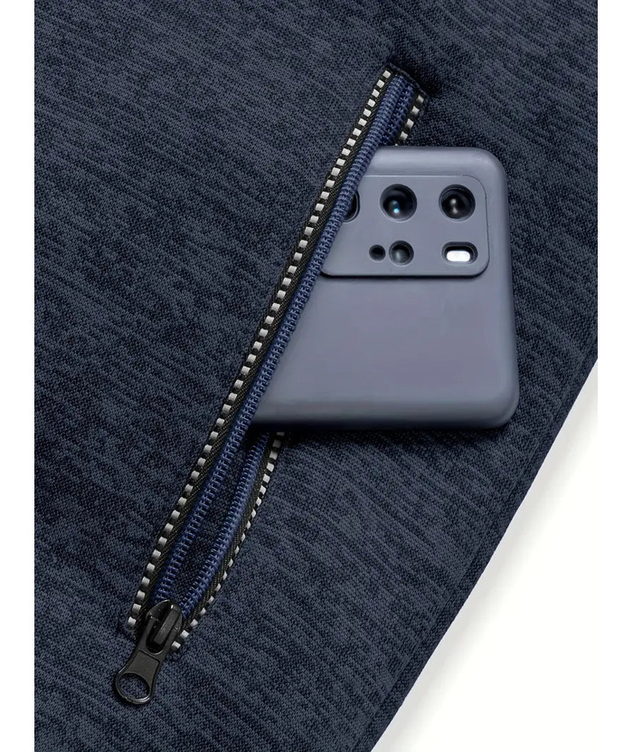 ZITY Men's Warm Fleece Solid Color Casual Zip Up Hoodie-ZPK005323 | Zitysports