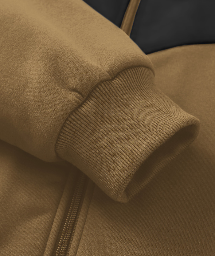 ZITY Boy's Collar Fleece Zip Up Hoodie-ZPK005858 | Zitysports