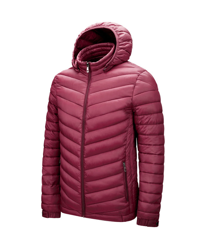 ZITY Men's Hooded Windproof Lightweight Puffer Jacket-22910 | Zitysports