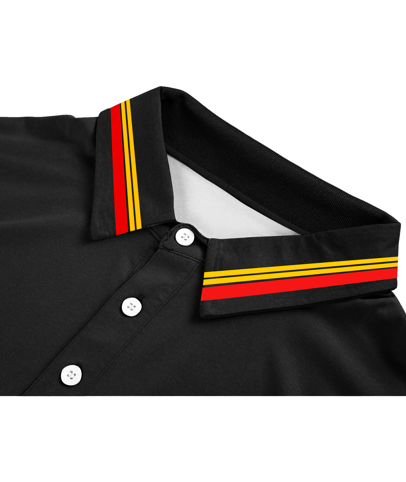 ZITY Men's Button Up Dri Fit Summer Polo Shirt-APOH700041