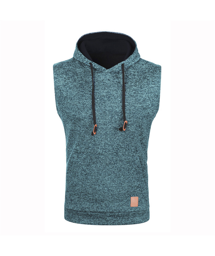 Men's Sleeveless Hooded Sport Vest Casual Hoodie-ZPK007596 | Zitysports