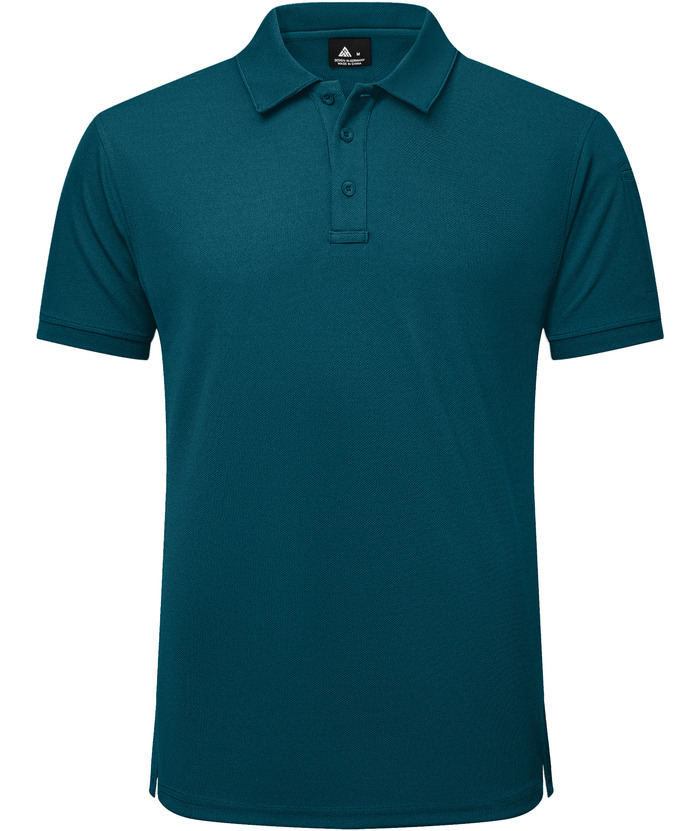 Wholesale Men's Solid Color Button Up Polo Shirt | Zitysports