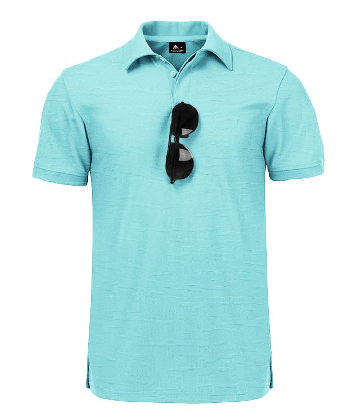 ZITY Men's Slim Fit Summer Casual Polo Shirt-CUMPO03095