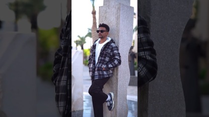 ZITY Men's Long Sleeve Full Zipper Fleece Plaid Hoodie-CFMGF00001