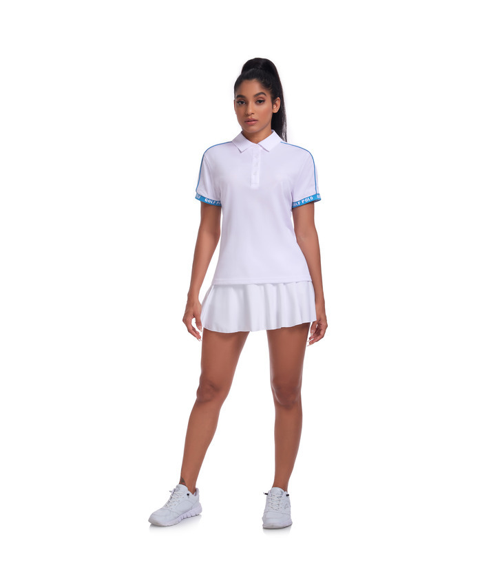 ZITY Women's Golf Wrinkle Resistant Quick Dry Short Sleeve Polo Shirt-ZPK007789 | Zitysports